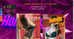 Desktop Screenshot of honeygirlspa.com